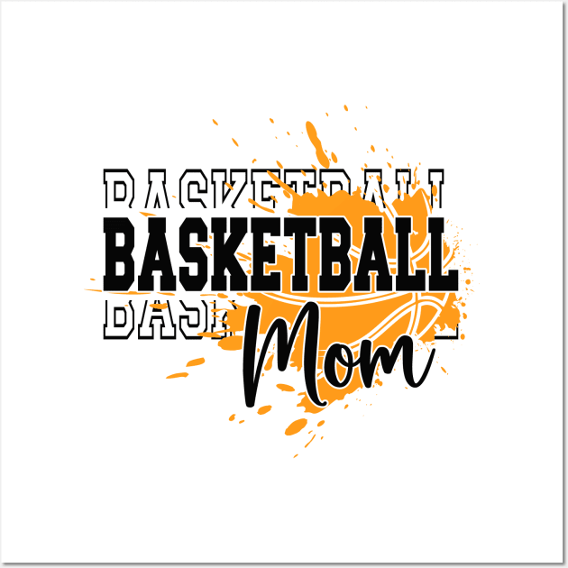 Basketball Mom Wall Art by Etopix